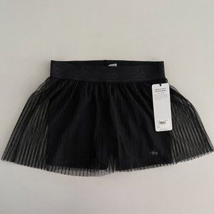 Alo Mesh Flirty Tennis Skirt
